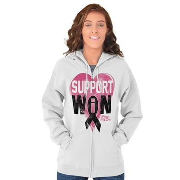 Classic Teaze Believe Survive Breast Cancer Awareness Zip Hoodie Classic Teaze Believe Survive Breast Cancer Awareness Zip Hoodie